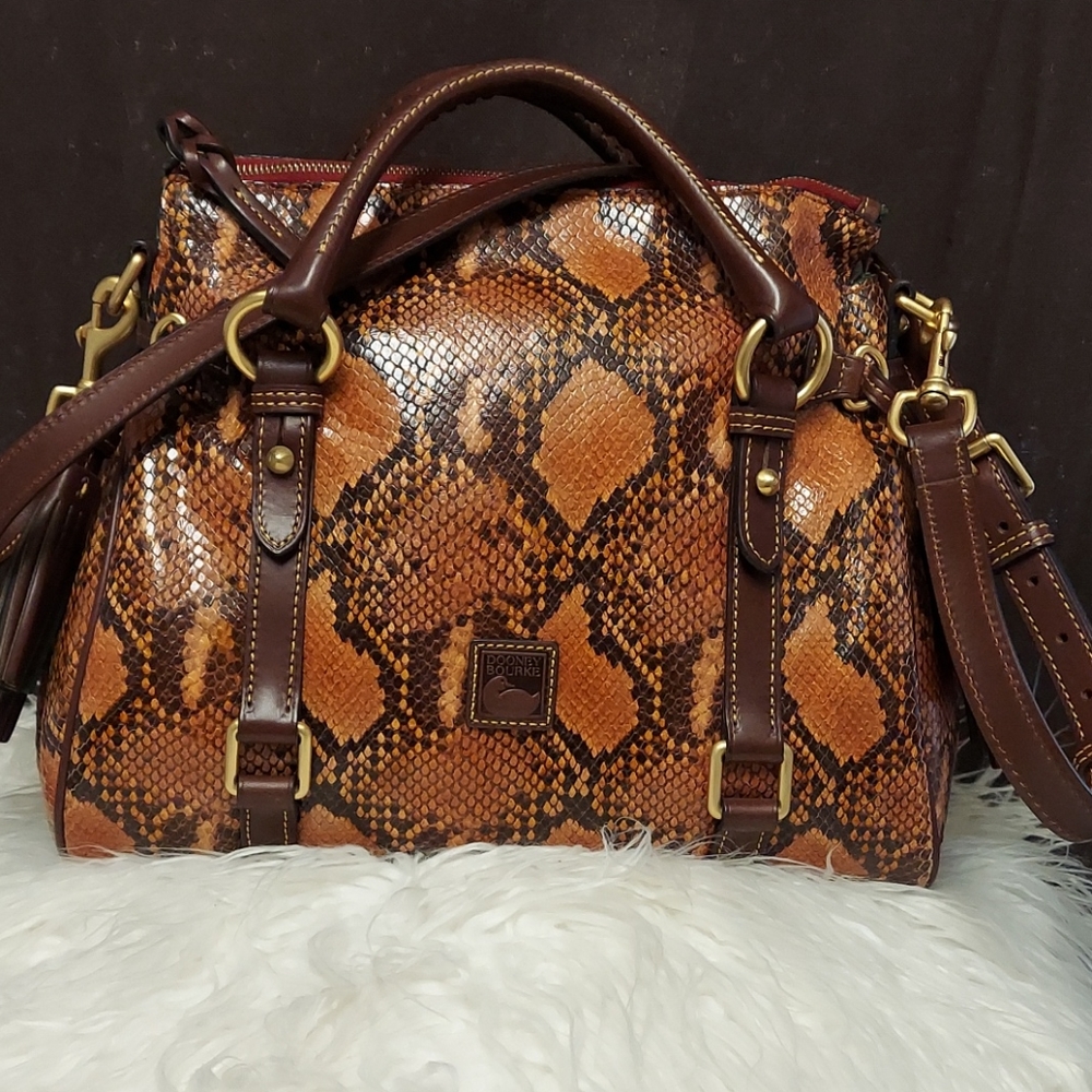 DOONEY & BOURKE 😎 NEW Snakeskin Python Bag